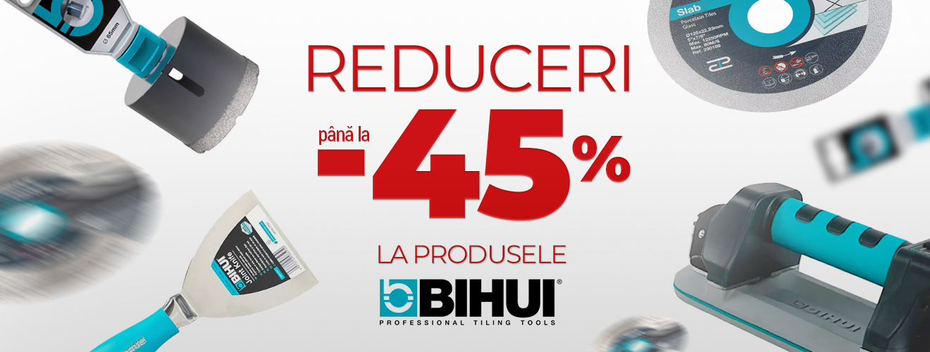 Reducere de pina la -45% la gama de instrumente Bihui promo